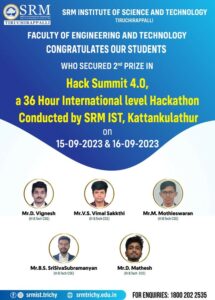 Hack Summit 4.0, a 36 hour International Level Hackathon