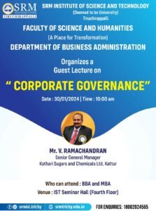 Guest Lecture on Corporate Governance